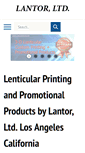 Mobile Screenshot of lenticularpromo.com